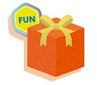 FUNが貯まる、プレゼントと交換できる