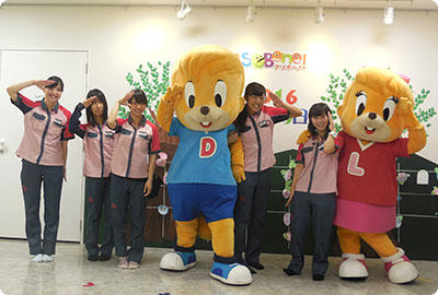 ドンチャックとララちゃんが遊びに来てくれたよ 屋内型キッズ施設 Asobono 東京ドームシティ