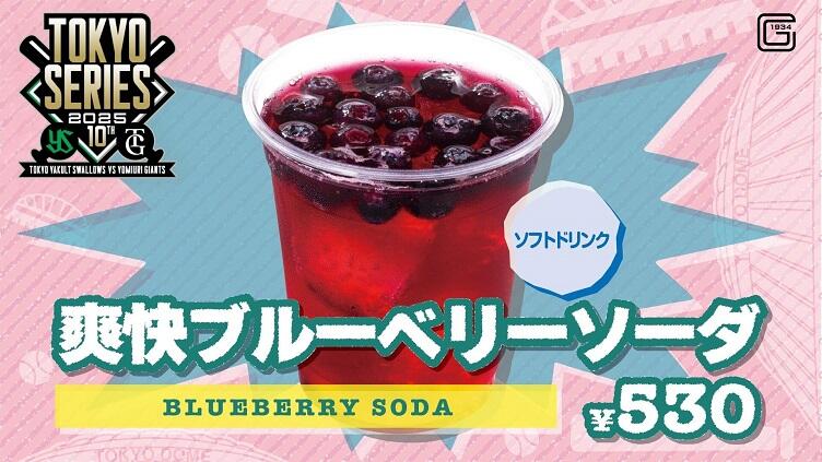 爽快!ブルーベリーソーダ