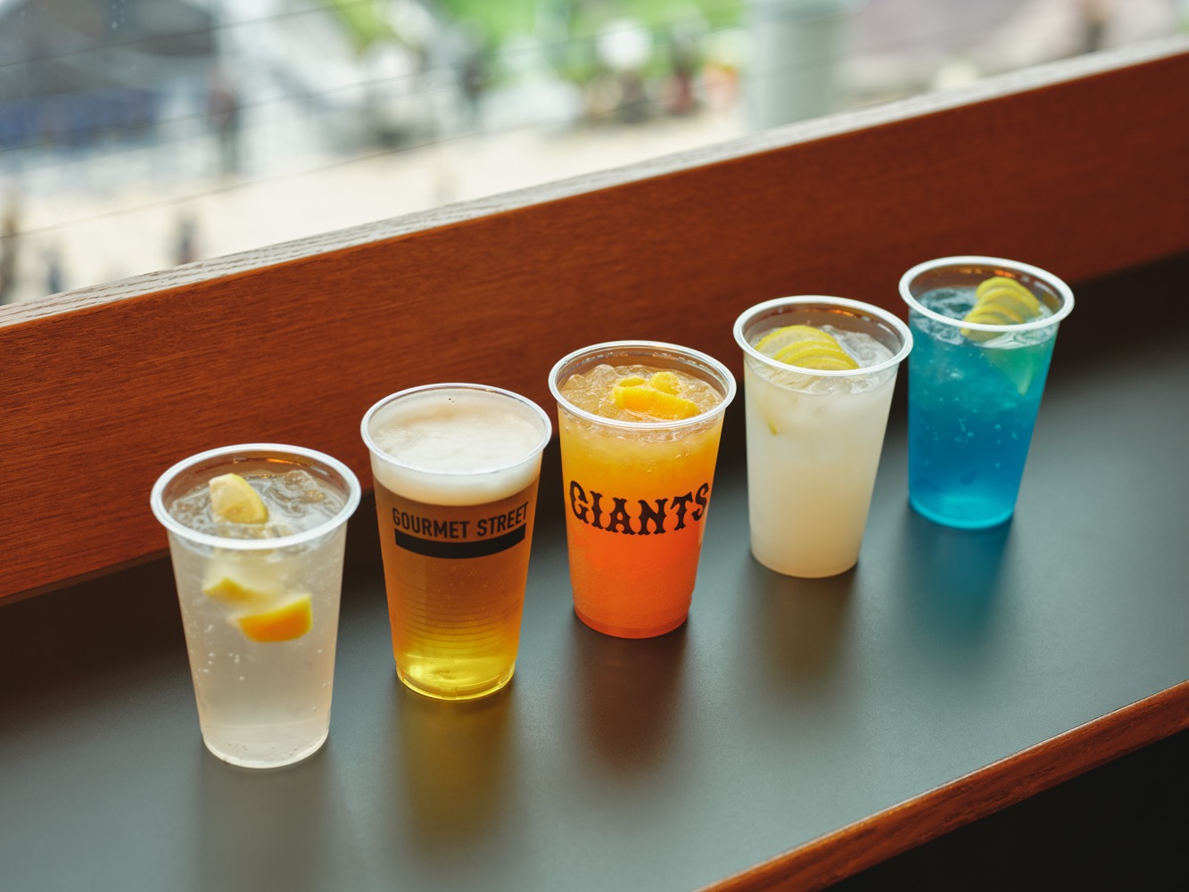 食事や気分に合わせて楽しみたい！ビールはもちろん、こだわりの観戦ドリンクが充実