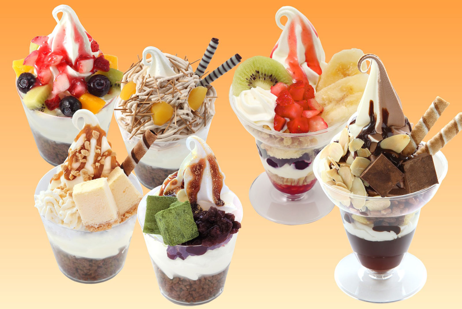 6つの店舗が集合した「フードコートGO-FUN」