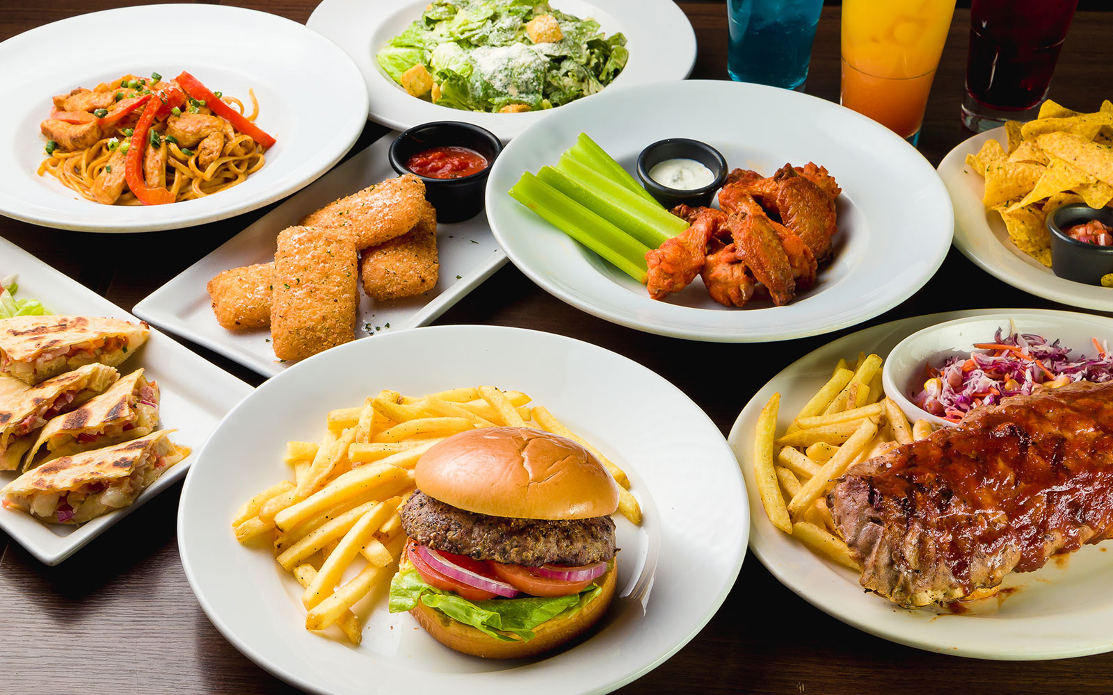 本場のアメリカン料理「TGI FRIDAYS」