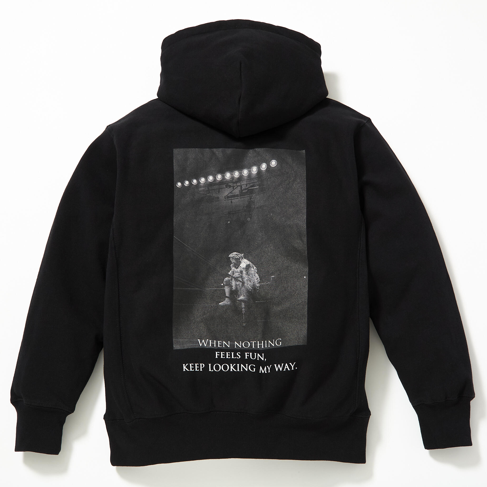 TANAHASHI MESSAGE PHOTO Hoodie Navy２.jpg